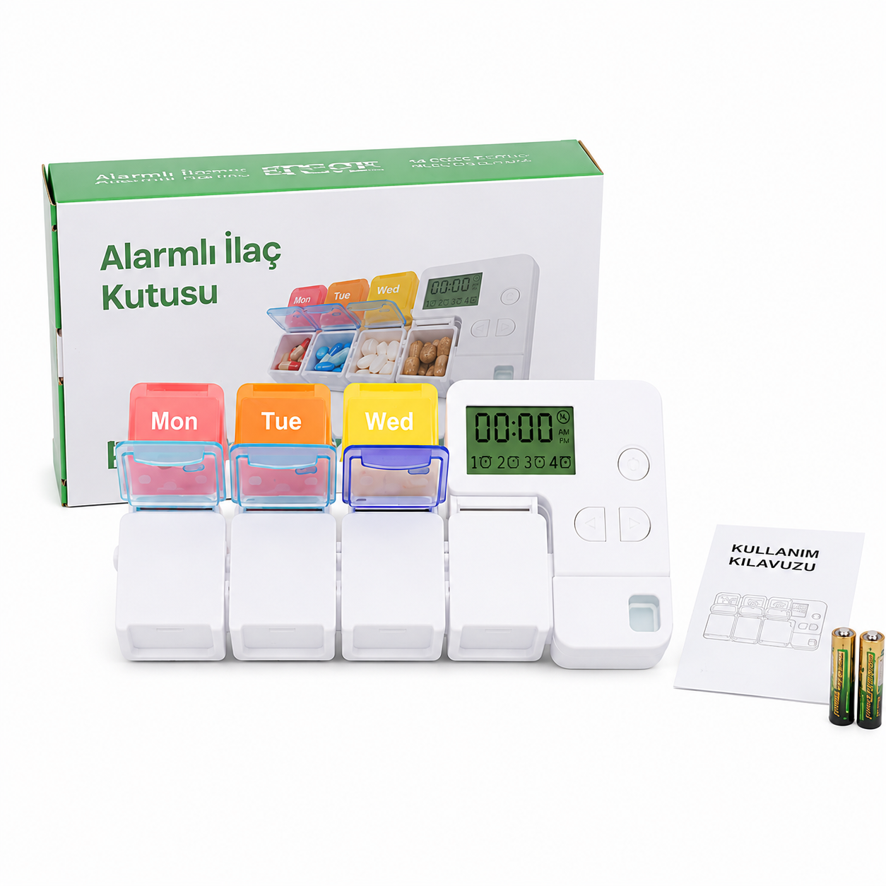 İlaç Kutum: Premium Taşınabilir İlaç ve Vitamin Düzenleyici